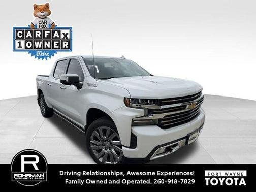 Iridescent Pearl Tricoat 2019 Chevrolet Silverado 1500 High Country