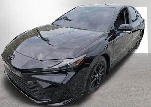 Midnight Black Metallic 2025 Toyota Camry LE