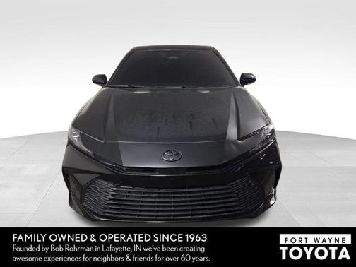 Midnight Black Metallic 2025 Toyota Camry LE