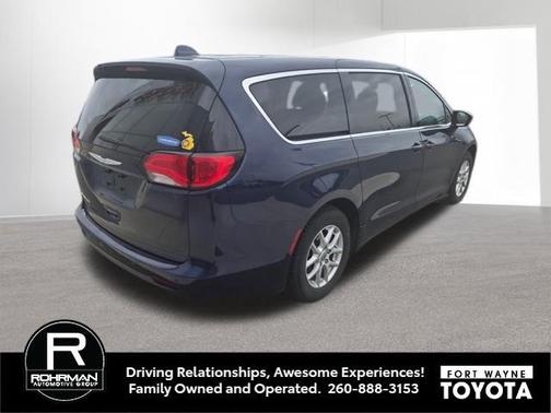 Jazz Blue Pearlcoat 2017 Chrysler Pacifica Touring