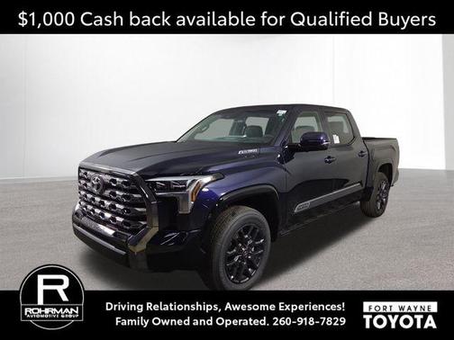 Blueprint 2026 Toyota Tundra Hybrid Platinum