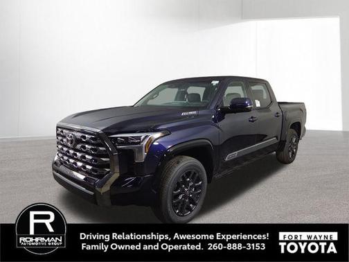 Blueprint 2026 Toyota Tundra Hybrid Platinum