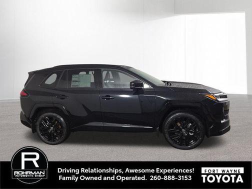 Midnight Black Metallic 2026 Toyota RAV4 Plug-In Hybrid SE