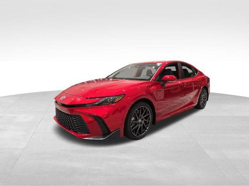 Supersonic Red 2025 Toyota Camry SE