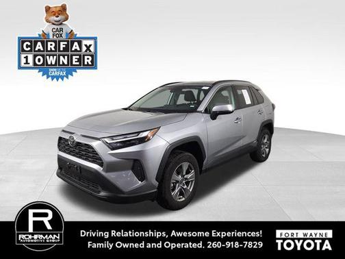 Silver Sky Metallic 2025 Toyota RAV4 Hybrid XLE