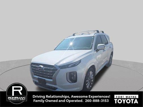 Hyper White 2020 Hyundai PALISADE Limited