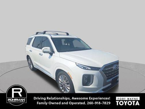 Hyper White 2020 Hyundai PALISADE Limited