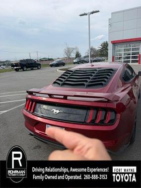 RUBY RED METALLIC TINTED CC 2019 Ford Mustang EcoBoost Premium