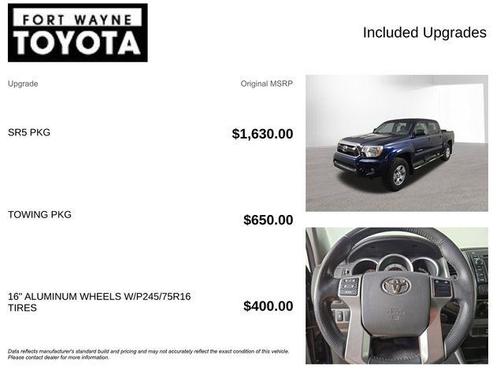 Nautical Blue Metallic 2013 Toyota Tacoma Base