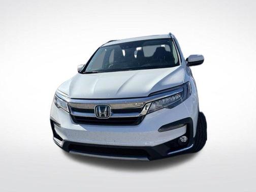 Platinum White Pearl 2021 Honda Pilot AWD Elite