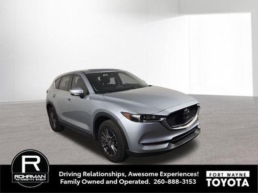 Sonic Silver Metallic 2020 Mazda CX-5 Touring