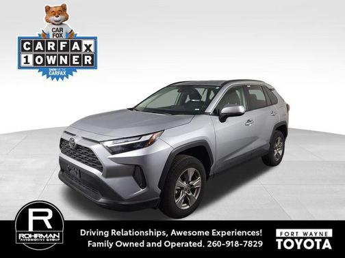 Silver Sky Metallic 2025 Toyota RAV4 XLE