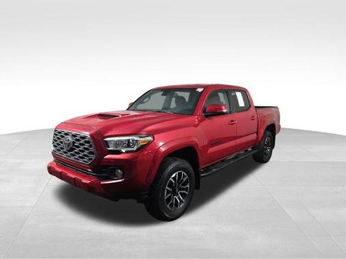 Barcelona Red Metallic 2021 Toyota Tacoma TRD Sport