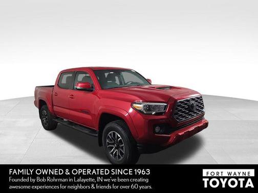 Barcelona Red Metallic 2021 Toyota Tacoma TRD Sport