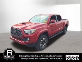 Barcelona Red Metallic 2021 Toyota Tacoma TRD Sport