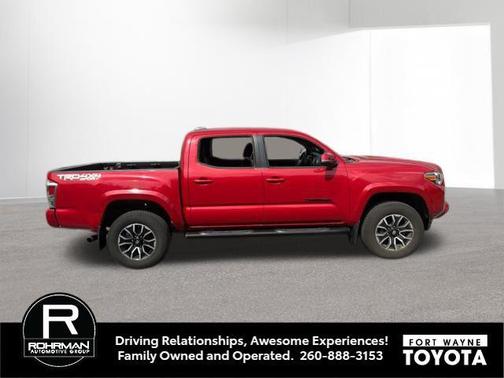Barcelona Red Metallic 2021 Toyota Tacoma TRD Sport