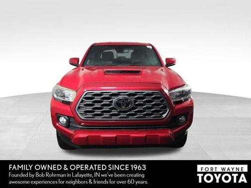 Barcelona Red Metallic 2021 Toyota Tacoma TRD Sport