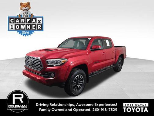 Barcelona Red Metallic 2021 Toyota Tacoma TRD Sport