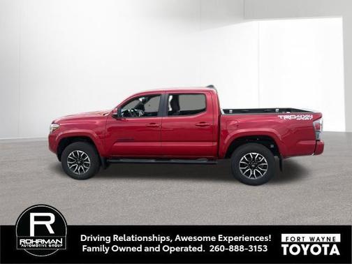 Barcelona Red Metallic 2021 Toyota Tacoma TRD Sport