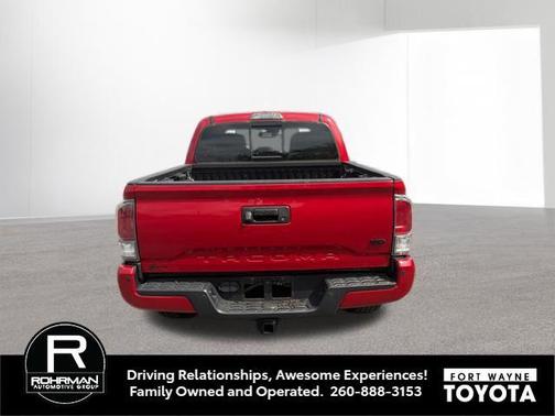 Barcelona Red Metallic 2021 Toyota Tacoma TRD Sport