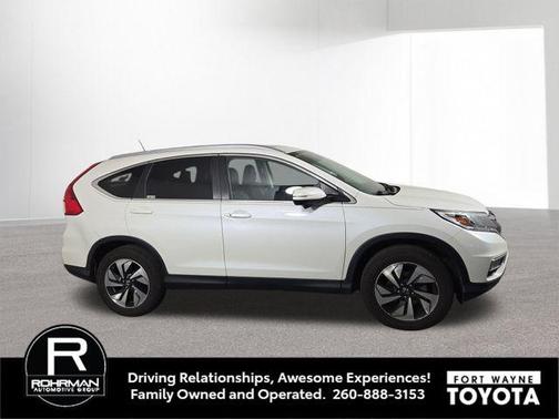 White Diamond Pearl 2016 Honda CR-V Touring