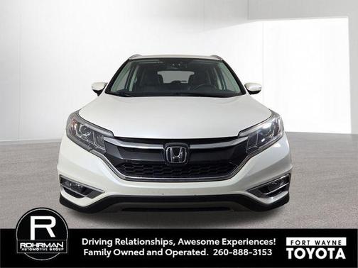 White Diamond Pearl 2016 Honda CR-V Touring