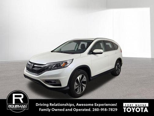 White Diamond Pearl 2016 Honda CR-V Touring