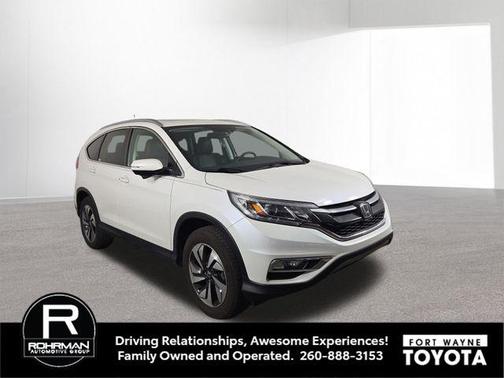 White Diamond Pearl 2016 Honda CR-V Touring