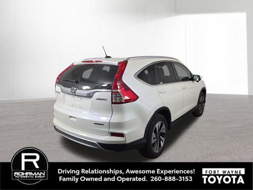 White Diamond Pearl 2016 Honda CR-V Touring