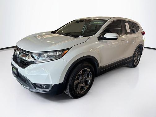 Platinum White Pearl 2019 Honda CR-V EX