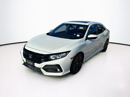 White 2019 Honda Civic EX