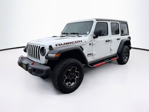 Bright White Clearcoat 2023 Jeep Wrangler Rubicon