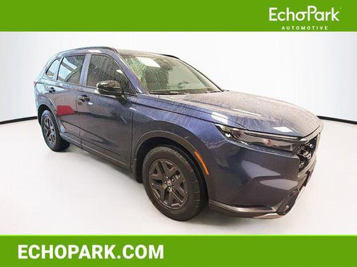 Canyon River Blue Metallic 2026 Honda CR-V Hybrid TrailSport AWD
