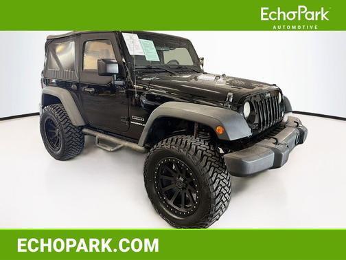 Black Clearcoat 2015 Jeep Wrangler Sport