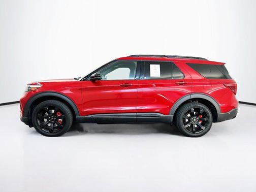 Rapid Red Metallic Tinted Clearcoat 2020 Ford Explorer ST