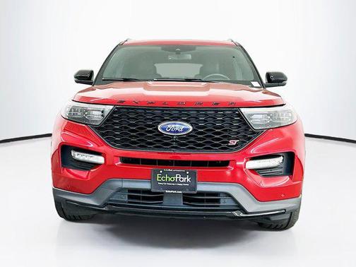 Rapid Red Metallic Tinted Clearcoat 2020 Ford Explorer ST