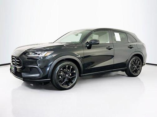 Crystal Black Pearl 2024 Honda HR-V AWD Sport