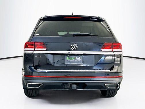Deep Black Pearl 2023 Volkswagen Atlas 3.6L SE w/Technology