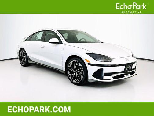 Serenity White 2023 Hyundai IONIQ 6 SEL