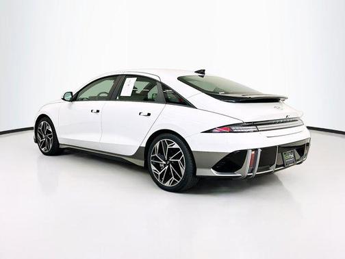 Serenity White 2023 Hyundai IONIQ 6 SEL