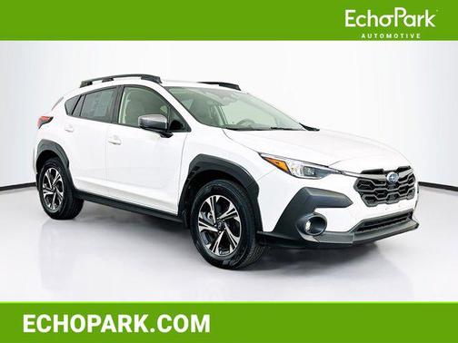 Crystal White Pearl 2024 Subaru Crosstrek Premium