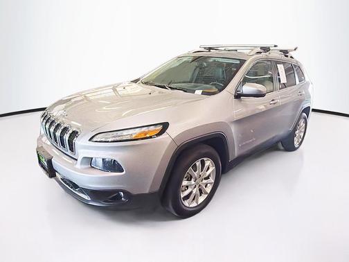 Billet Silver Metallic Clearcoat 2015 Jeep Cherokee Limited