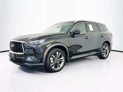 Mineral Black 2023 INFINITI QX60 Luxe