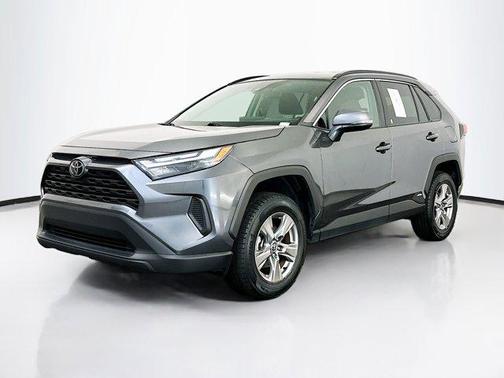 Magnetic Gray Metallic 2025 Toyota RAV4 Hybrid XLE