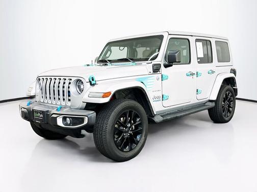 Silver Zynith Clearcoat 2022 Jeep Wrangler Unlimited 4xe Sahara