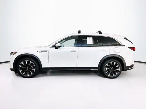 Rhodium White Premium 2024 Mazda CX-90 PHEV Premium