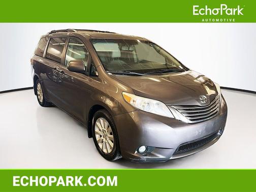Predawn Gray Mica 2015 Toyota Sienna XLE Premium