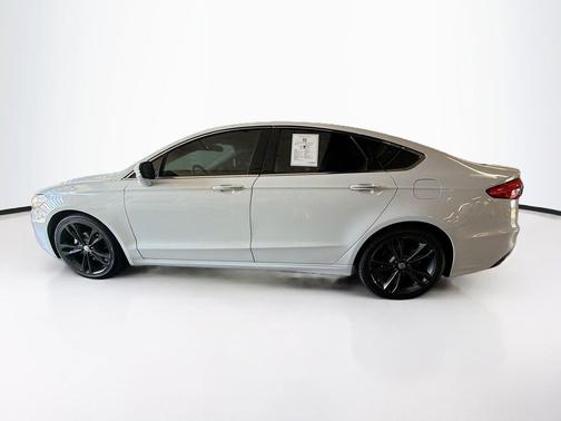 White 2019 Ford Fusion Titanium