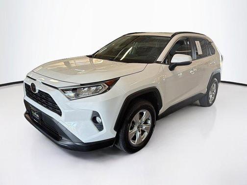 Super White 2020 Toyota RAV4 XLE