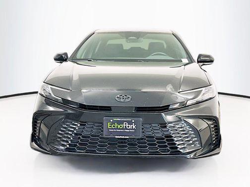 Midnight Black Metallic 2025 Toyota Camry XSE